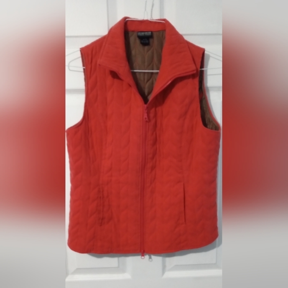 Nomadic Traders Vibrant Orange Sleeveless Vest